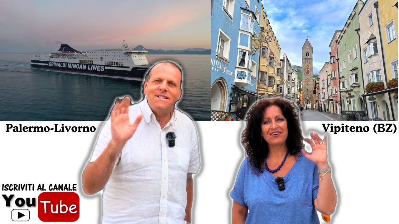Viaggio sulla Nave Grimaldi Palermo–Livorno e Visita a Vipiteno (BZ).