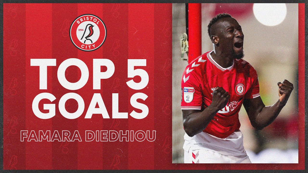 Famara Diédhiou's Top 5 Bristol City goals!