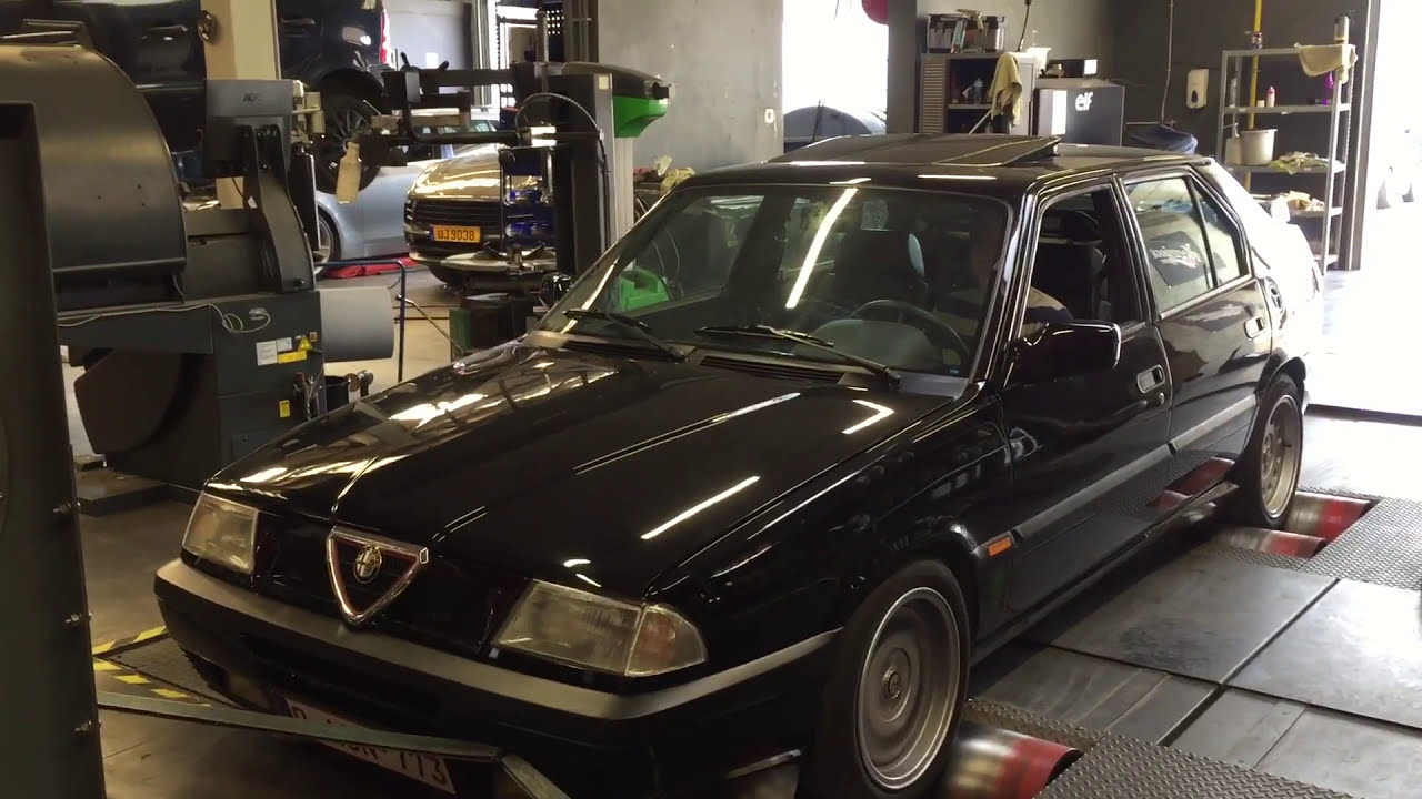 Alfa Romeo 33 1.7 16 V on the dyno