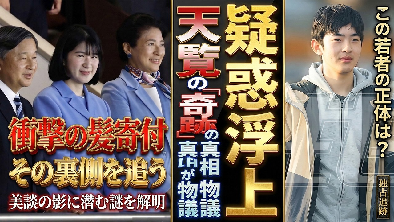 【注目】愛子さまの“ヘアドネーション説”がトレンド入り　両陛下とWBC天覧試合で吉田正尚が劇的打　一方、悠仁さま京都駅報道では目撃証言と拡散投稿を巡り波紋