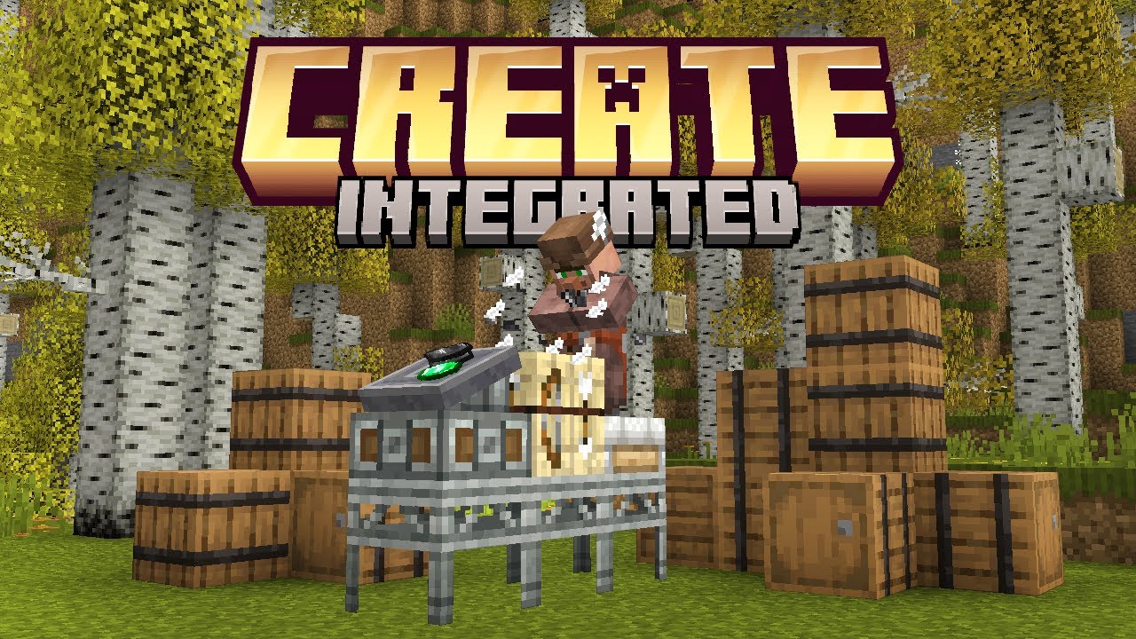 Chosen's Create Integrated EP25 I Turned Villager Trading into a Factory