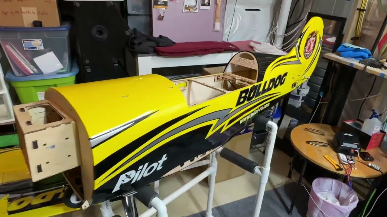 Pitts S2B 73” by Pilot-RC Assembly in Progress
