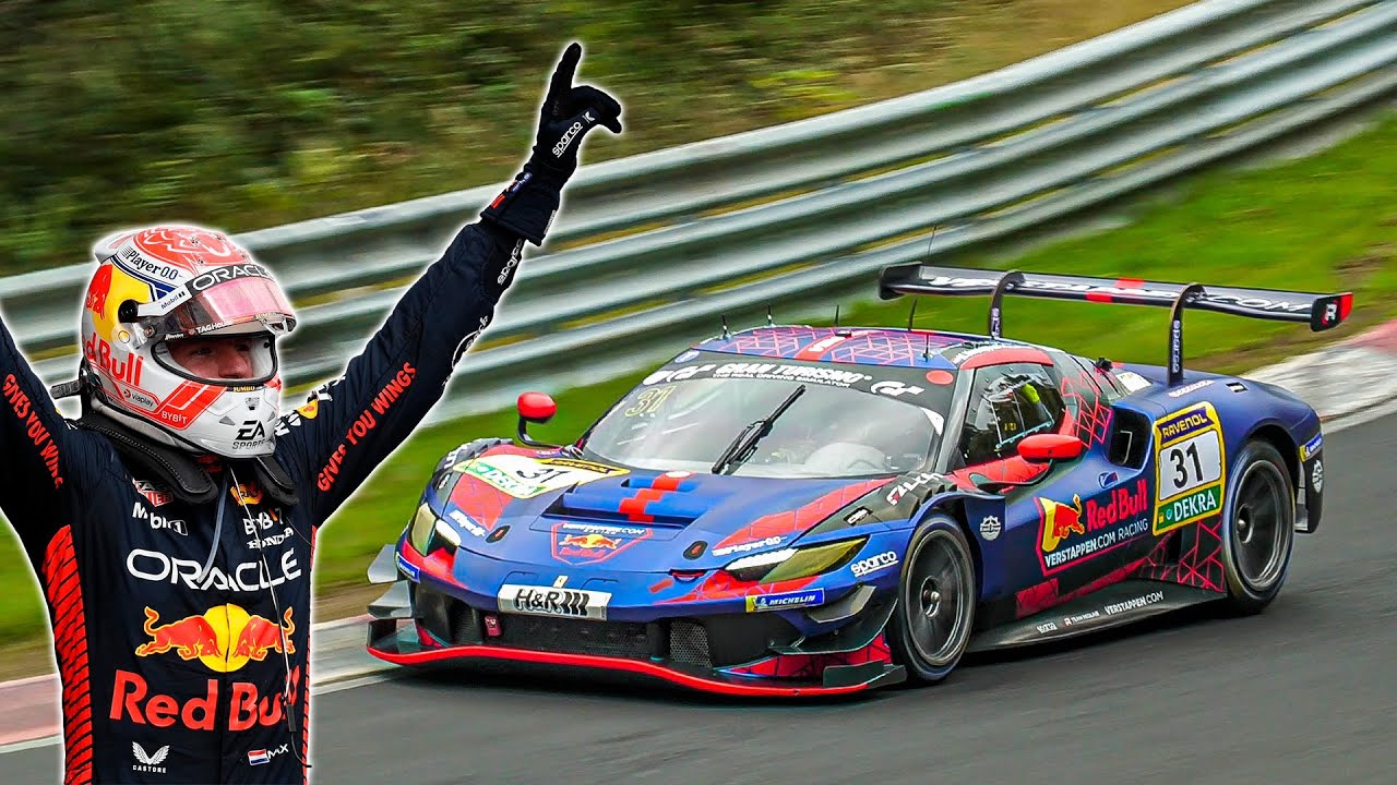 MAX VERSTAPPEN DOMINATES at the NÜRBURGRING! Nürburgring NLS Race 9 Highlights, Close Calls & Action