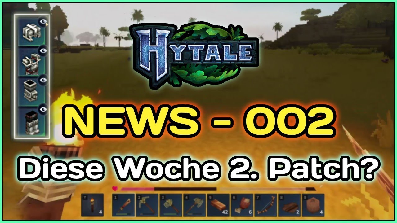 Hytale News 002 - Update 2 kommt DIESE WOCHE - Diese Features warten auf dich!
