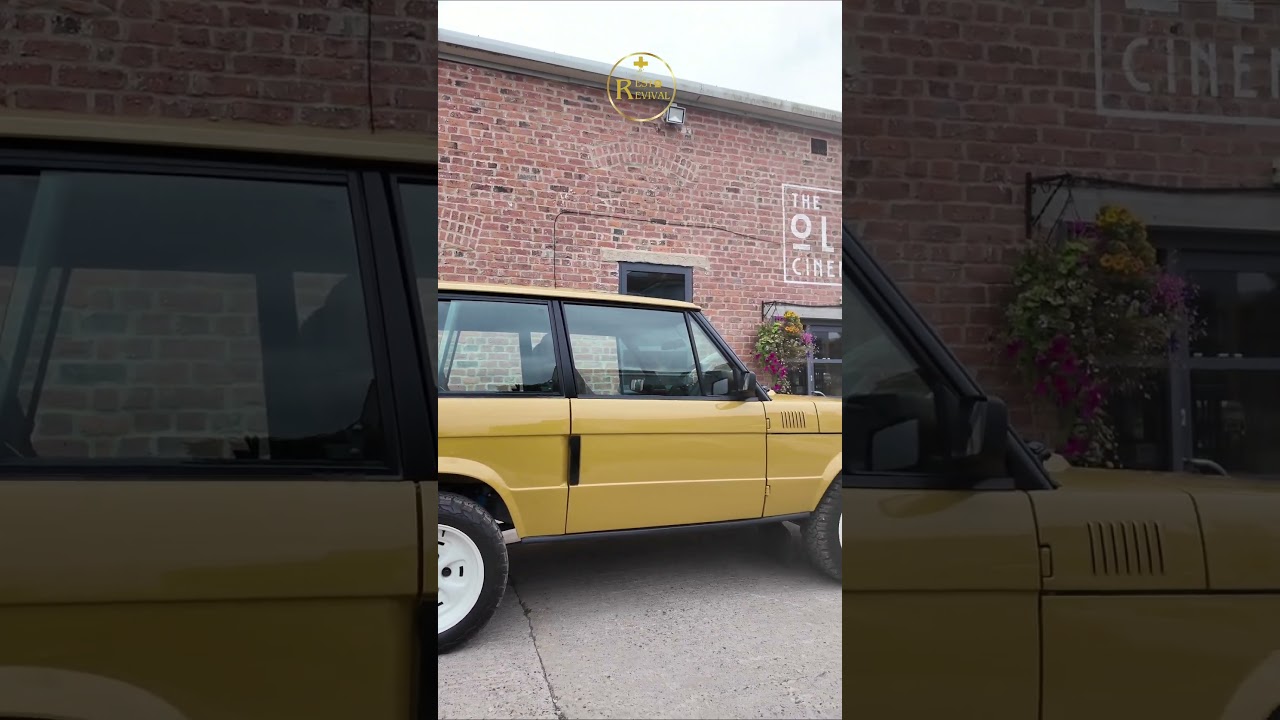 New Twisted Automotive Range Rover Classic in Bahama Gold. Would you buy?