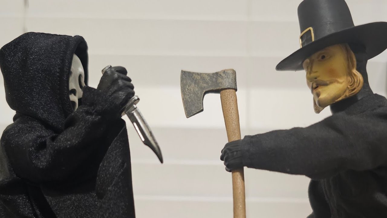 John carver vs ghost face scream vs thanksgiving 