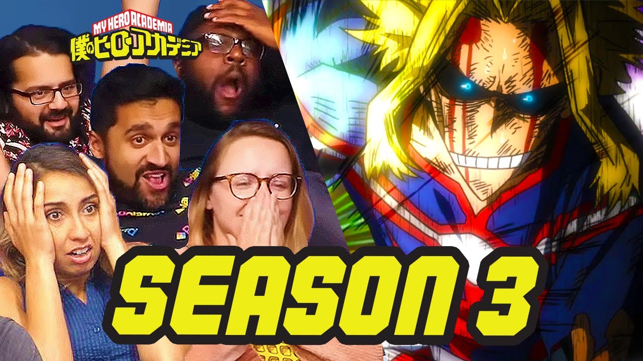 My Hero Academia | Season 3 - Cour 1 Compilation | Group Reaction