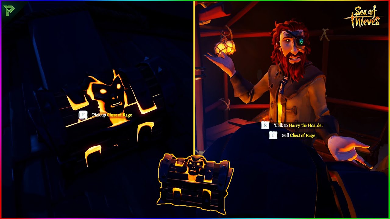 How to Store & Sell Chest of Rage | Sea of Thieves PC