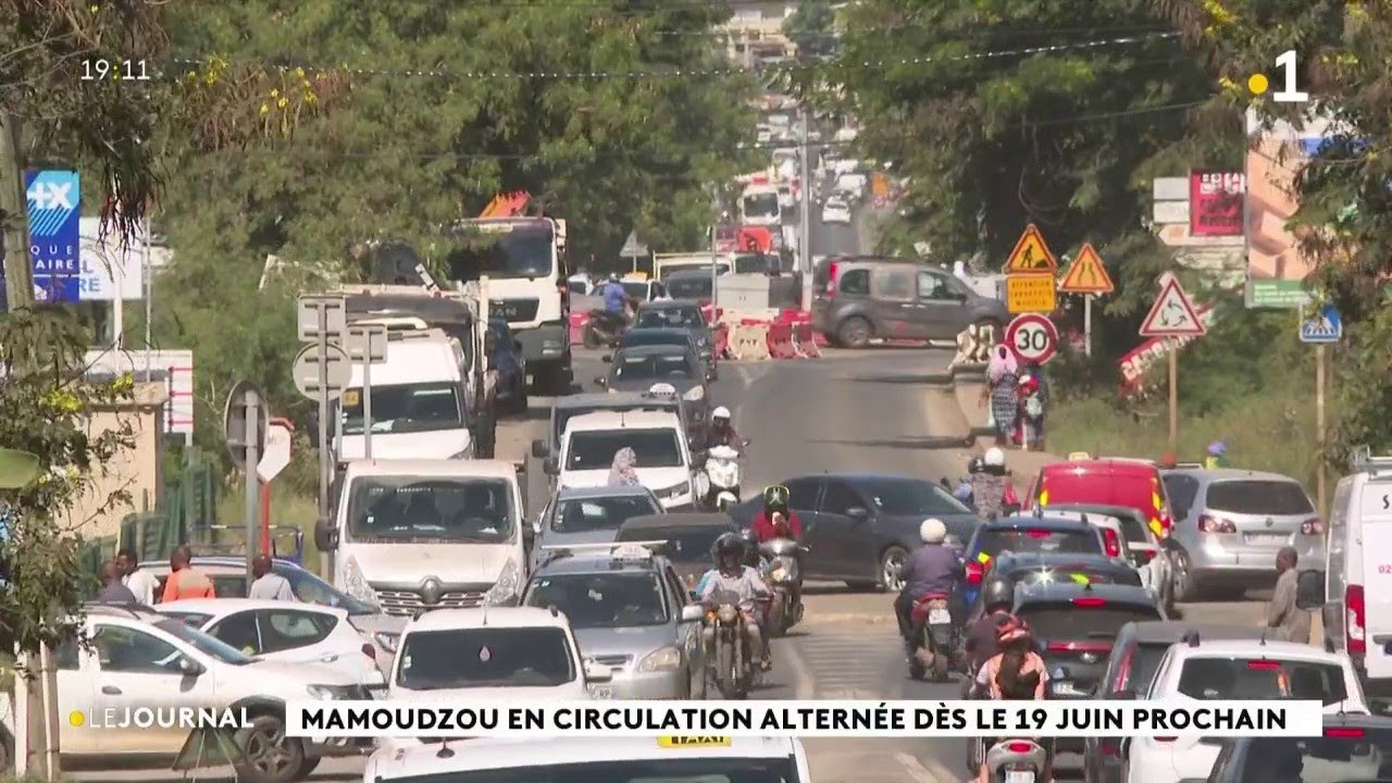 Mamoudzou en circulation alternée dès le 19 juin prochain