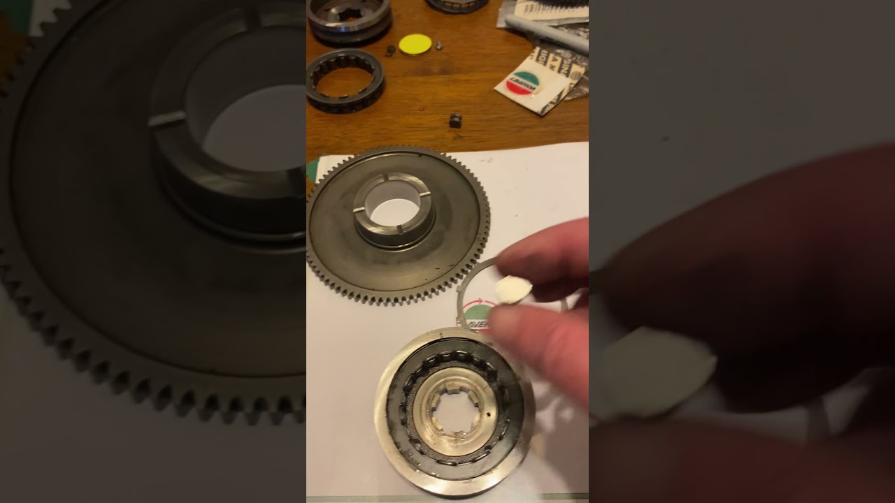 sprag clutch fix with parts from ducati 900ss