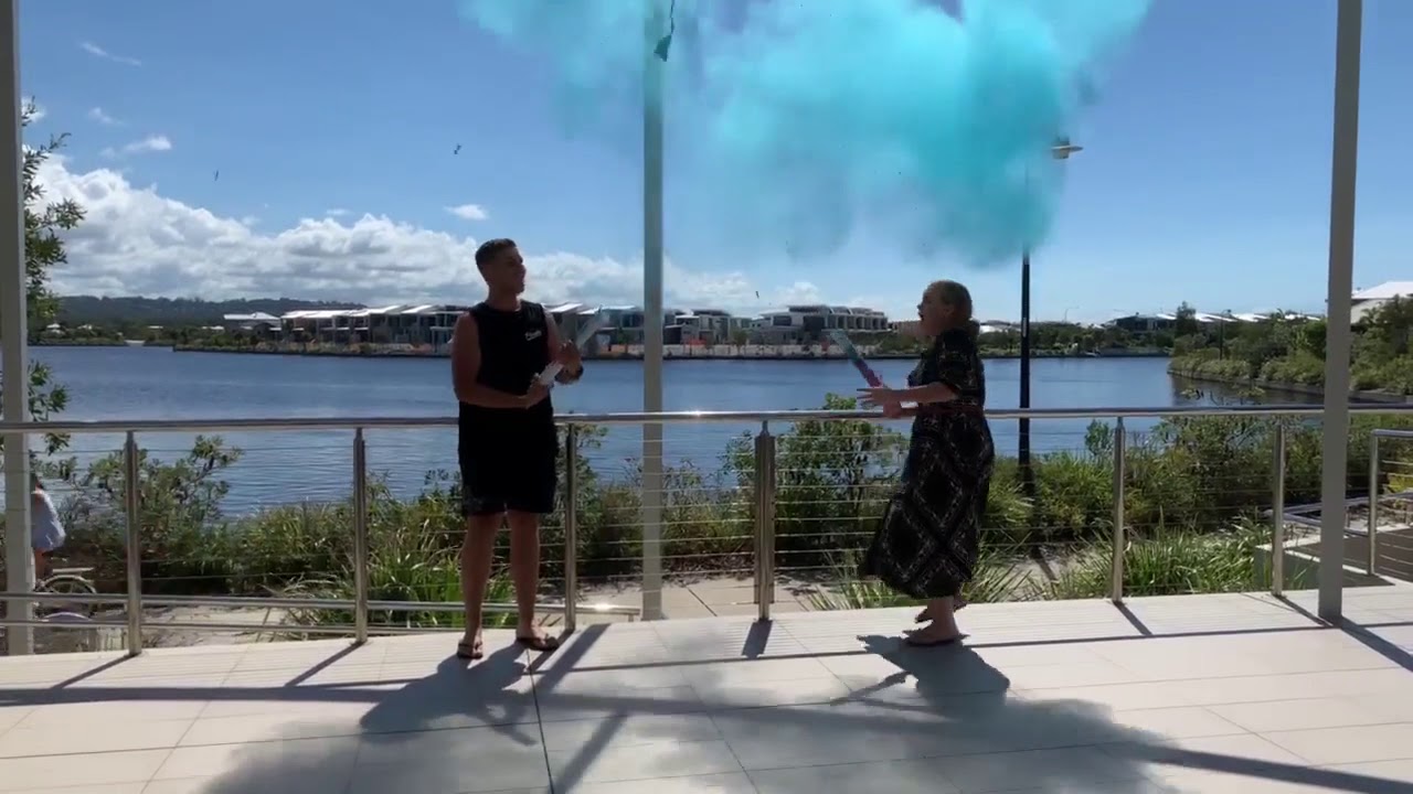 Gender Reveal Smoke Cannons
