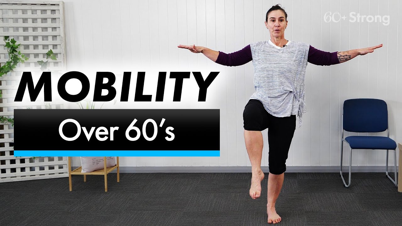 MOBILITY & BALANCE Workout for Over 60's | At Home Exercise Routine for Seniors