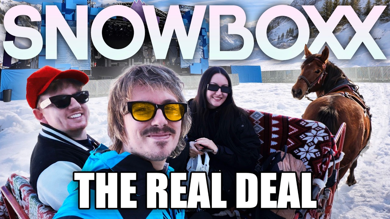 An INCREDIBLE Music Festival in the French Alps! | SNOWBOXX 2026