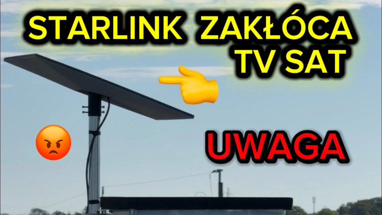 📡122 STARLINK vs HOT BIRD - skąd się biorą zakłócenia TV SAT ? ❌Uważaj na błędy przy montażu anteny 