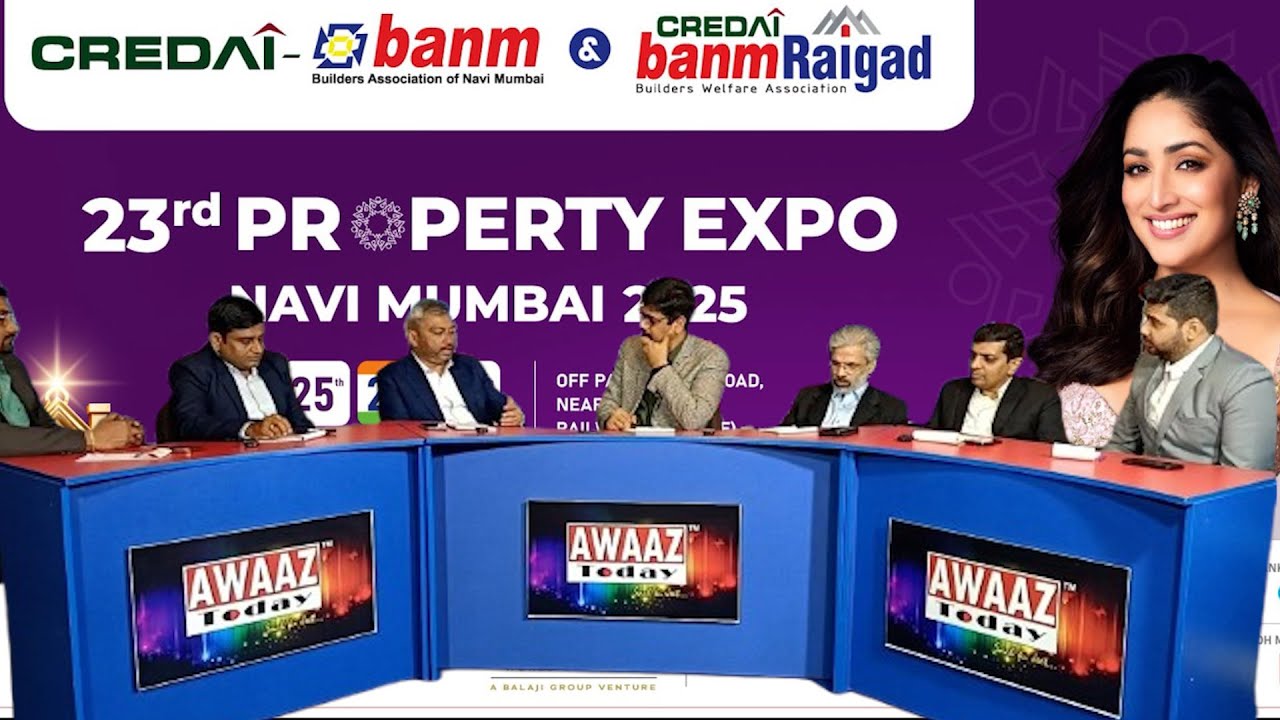 Awaaz Pe Charcha - Navi Mumbai-Where Dreams take Flight - 23rd Mega Property Expo #BANM, #BANMRaigad