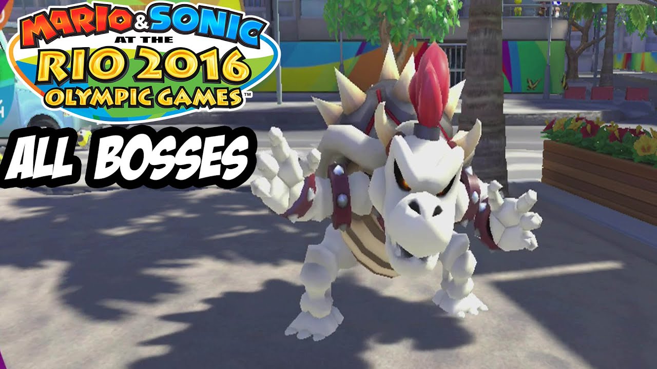 Mario & Sonic at the Rio 2016 Olympic Games Wii U - All Bosses