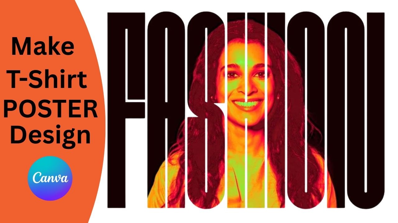 How To Create T Shirt Poster In CANVA For Beginners, Printable T-Shirt Poster Hack Step By Step