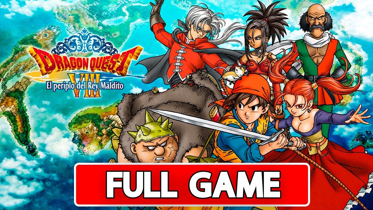 DRAGON QUEST VIII: JOURNEY OF THE CURSED KING (3DS) Gameplay Walkthrough FULL GAME - No Commentary