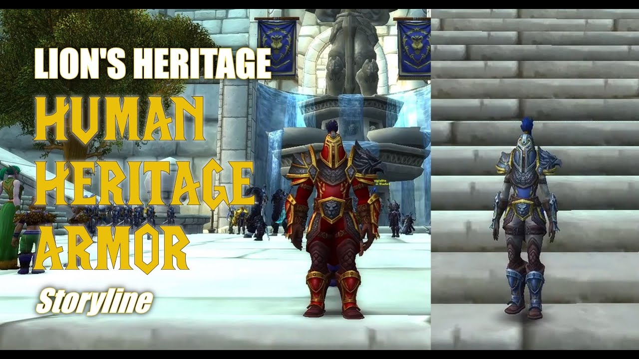 Lion's Heritage - Human Heritage Armor Questline and Rewards