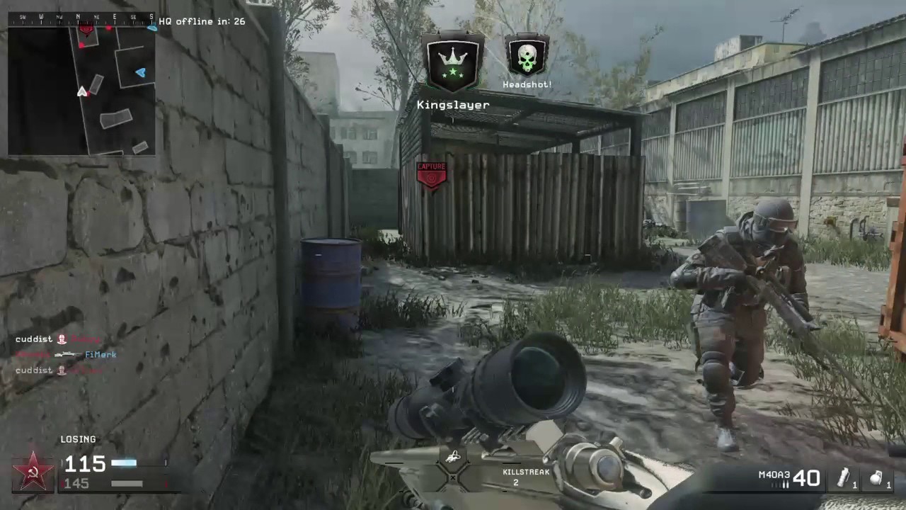 Modern Warfare ReMastered 1st Comp Sniping Clip