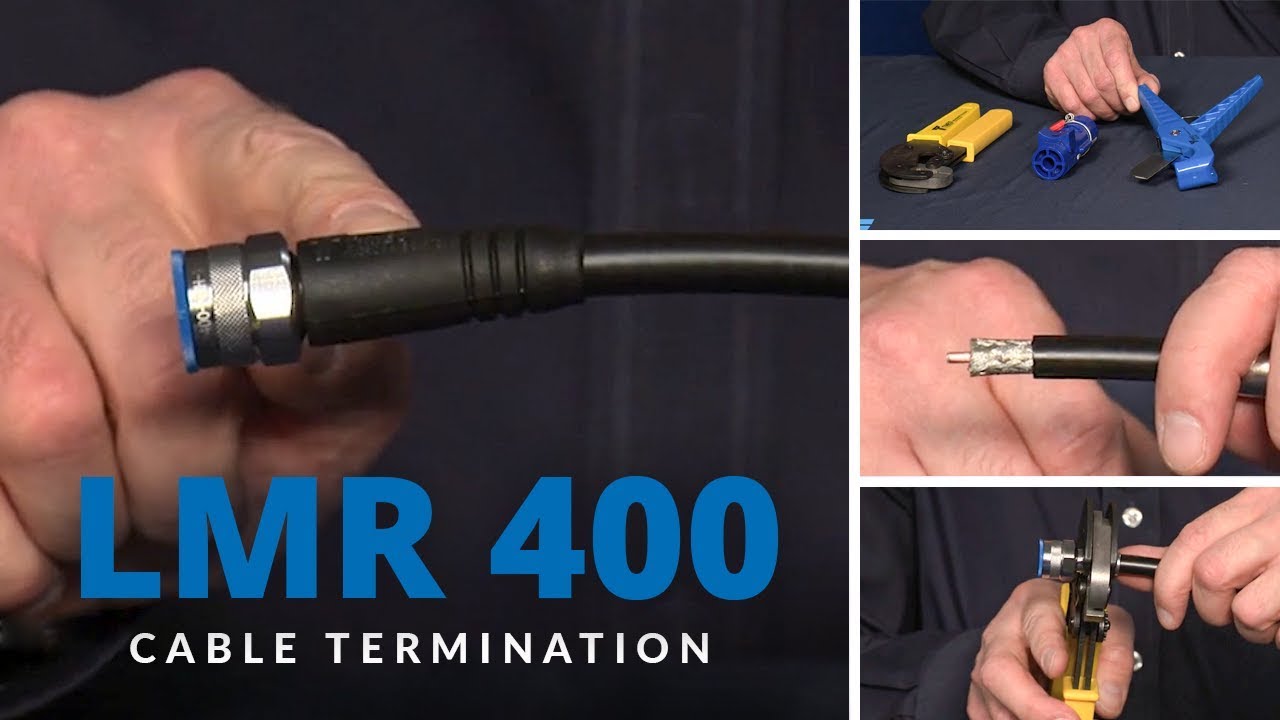 Times Microwave Systems - LMR 400 Cable Termination