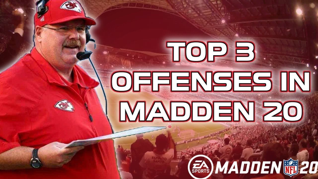 Top 3 OFFENSES in MADDEN 20 - Madden 20