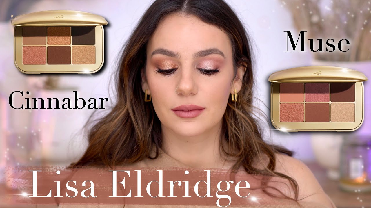 LISA ELDRIDGE EYESHADOW PALETTE: CINNABAR & MUSE || Introduction, Application & Review