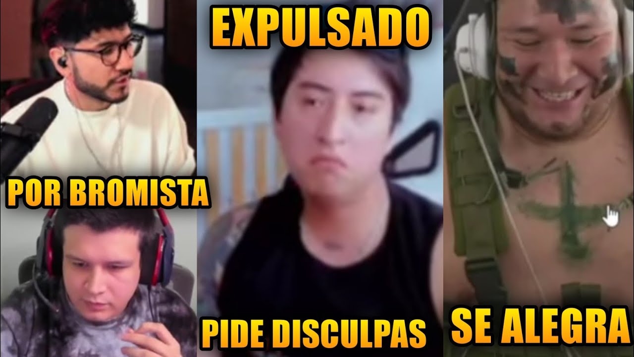 ZEIN y RAMPAGE BANEAN a PNKZ por BROMA y PIDE DISCULPAS