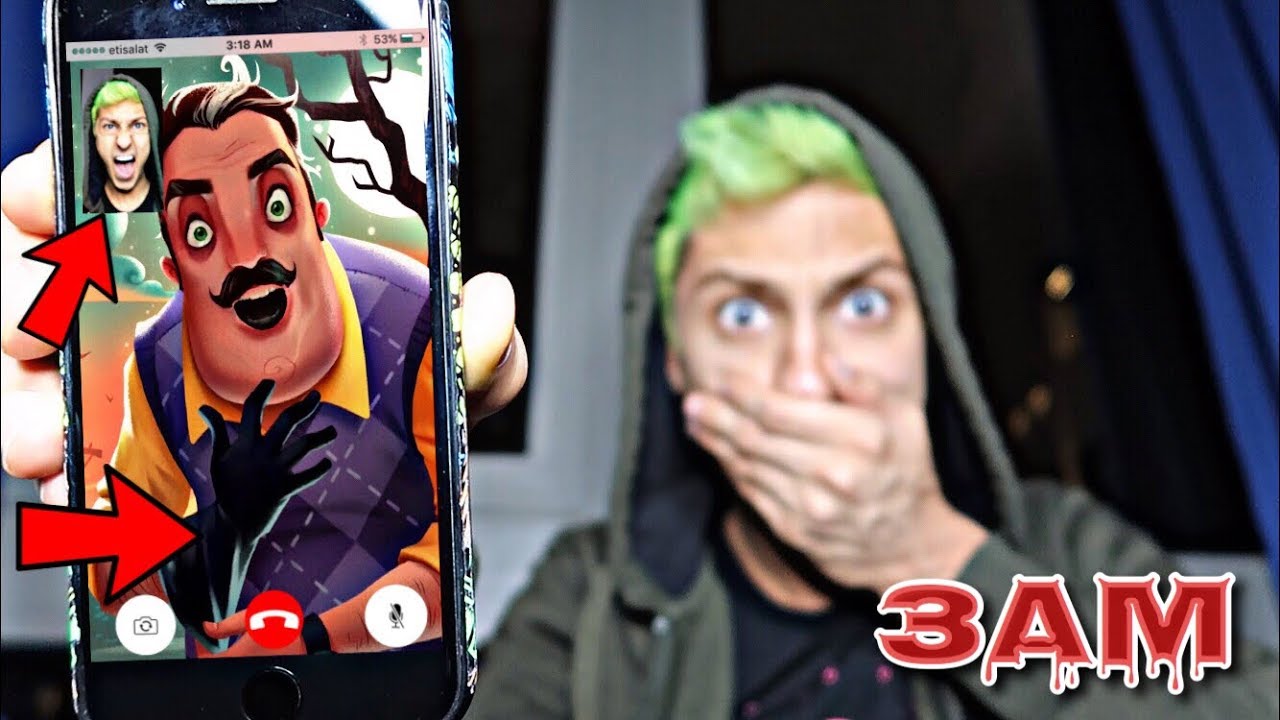 НЕ ПУБЛИКУЙТЕ «ПРИВЕТ, СОСЕД» ПО FACETIME В 3 ЧАСА НОЧИ!! *БОЖЕ МОЙ, ОН ДЕЙСТВИТЕЛЬНО ПРИШЕЛ КО М...