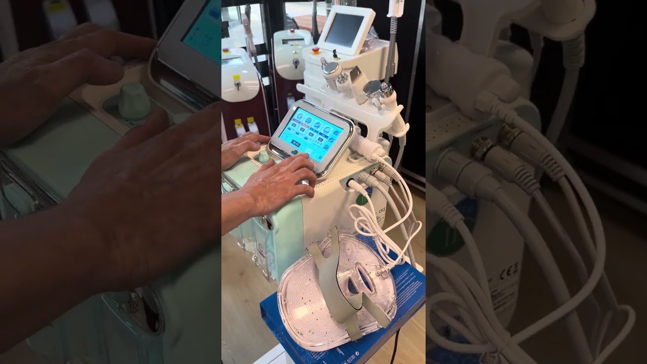 Hydrafacial cihazı hydra facial cihazı masaüstü model kurulum kullanım videosu