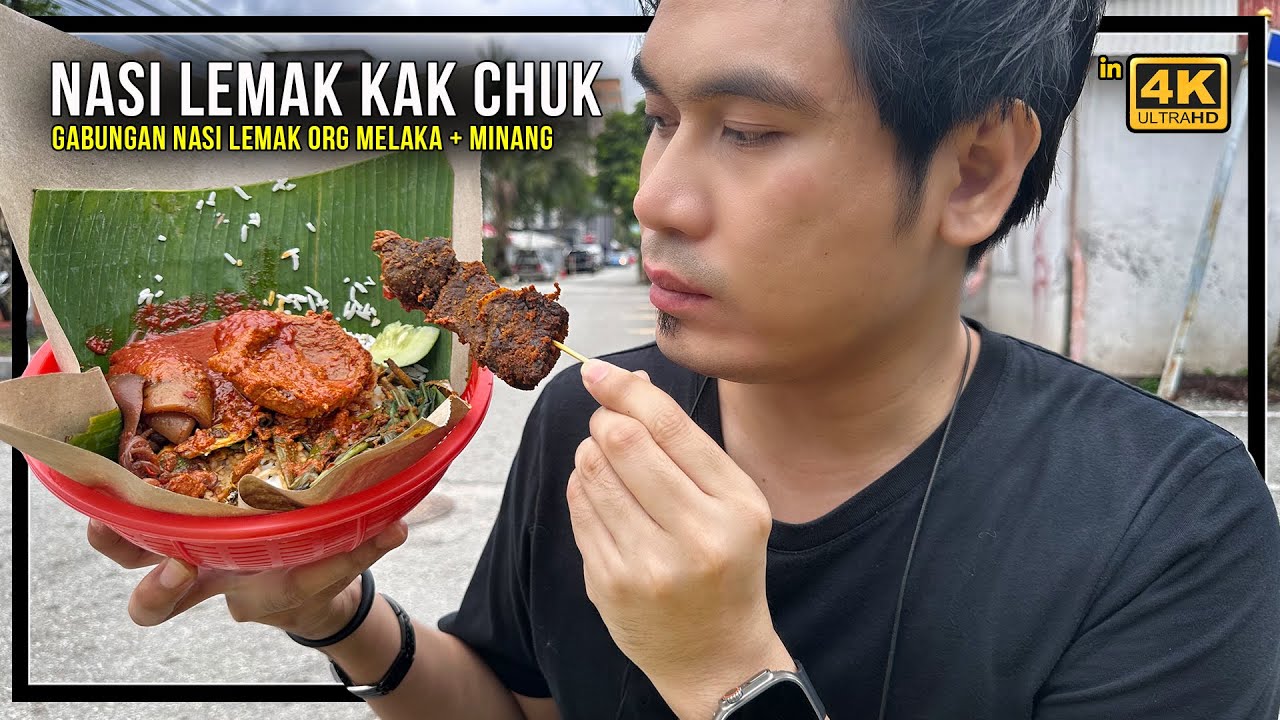 EP 3: TERJAH! Nasi Lemak popular di LEMBAH KLANG! (NASI LEMAK KAK CHUK KG BARU)