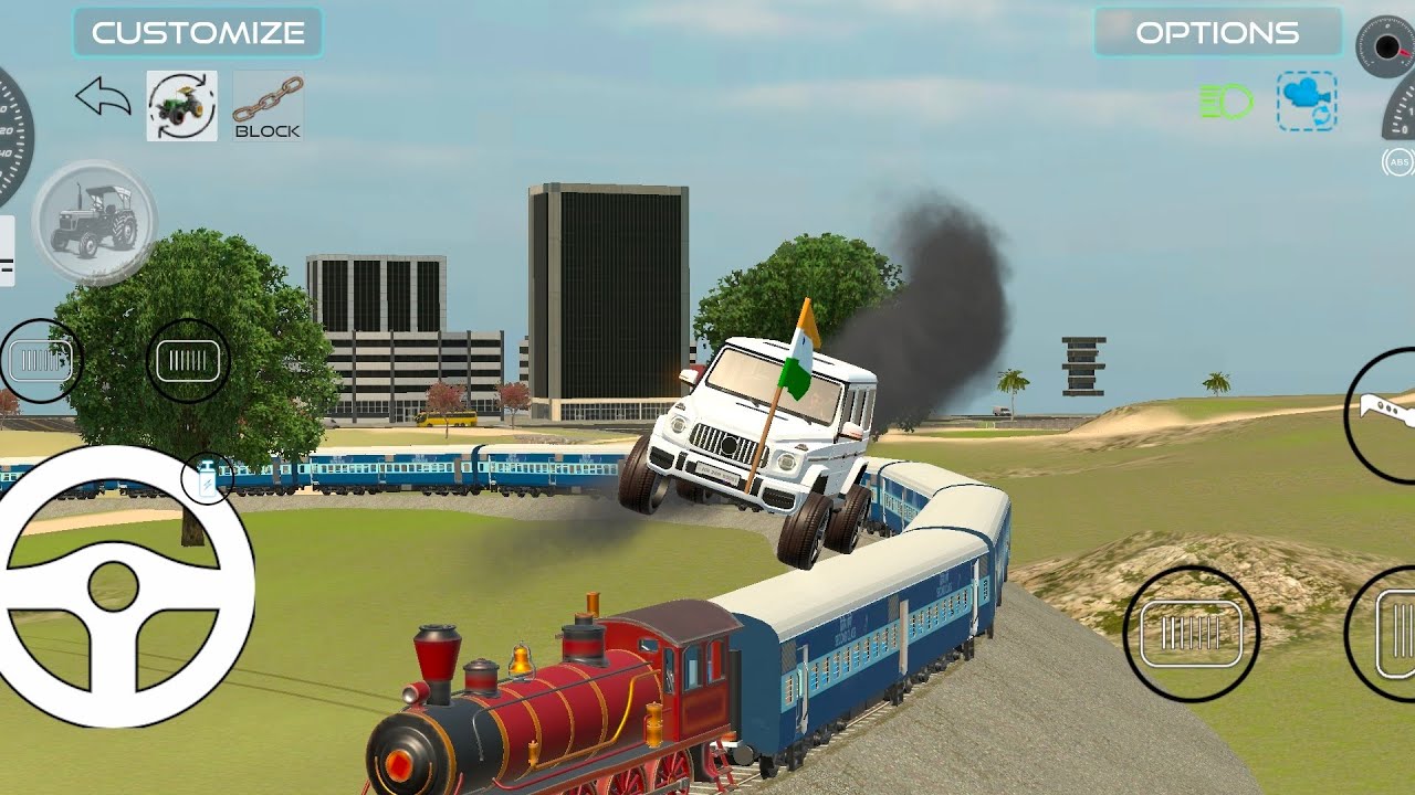 G-Wagon Vs Train 🚂 New Video 2026 | Indian Vehicles Simulator 3D New Update 💯🔱 2026 | IVS3D Gameplay