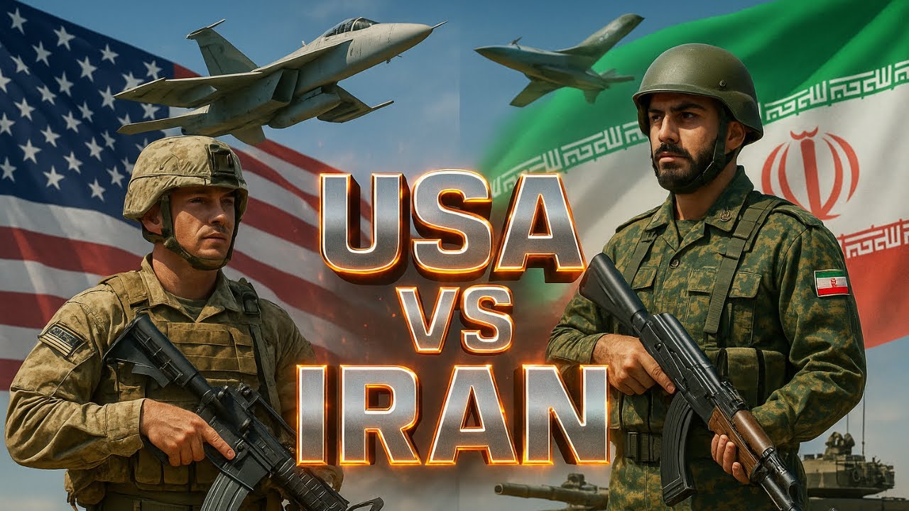 USA vs Iran 2025  Military Power Weapons Comparison