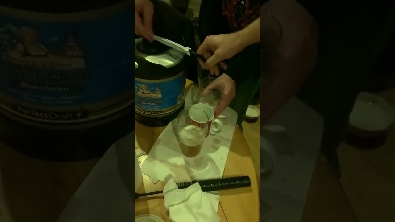 Hack to using a bicycle pump to beer out of the perfect draft keg