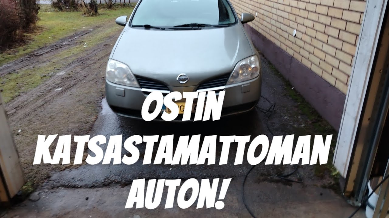 Ostin katsastamattoman auton! 