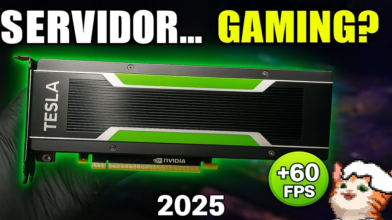 Convierto una NVIDIA TESLA P4 en una GPU GAMING y PROFESIONAL — Rendimiento REAL 2025