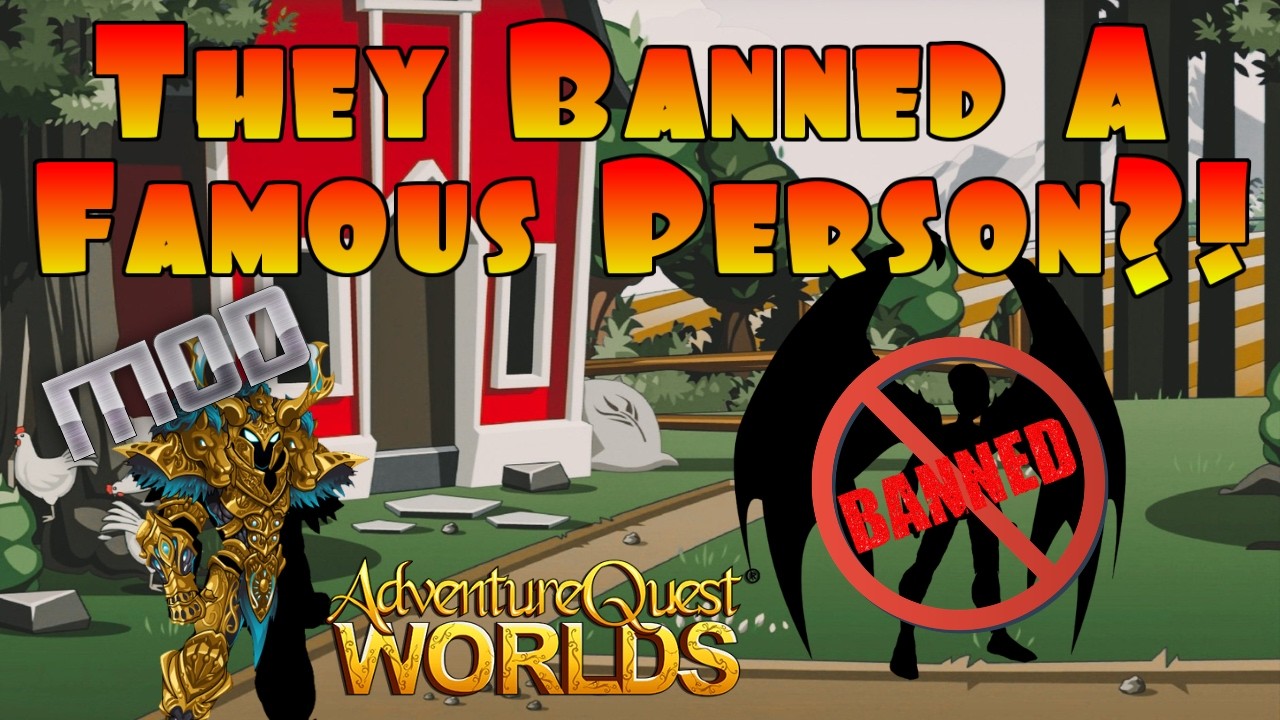 AE Actually BANNED A Famous Person For Botting?! Let's Talk About AQW Infinity & Bots!