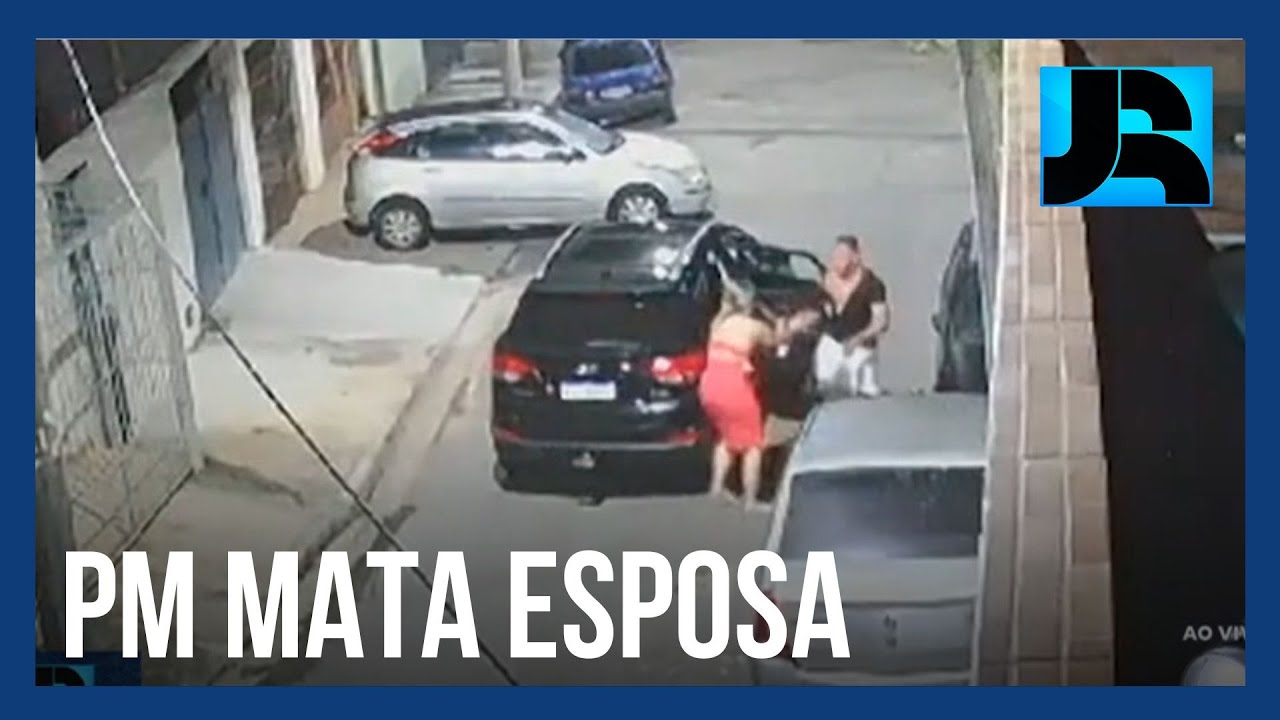 Policial militar de folga agride e mata a esposa a tiros no meio da rua em S&atilde;o Paulo