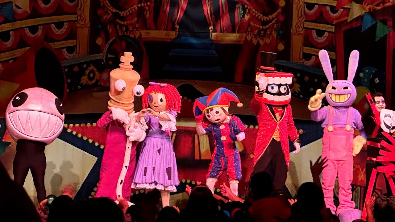 EL ASOMBROSO CIRCO DIGITAL! El show en vivo!
