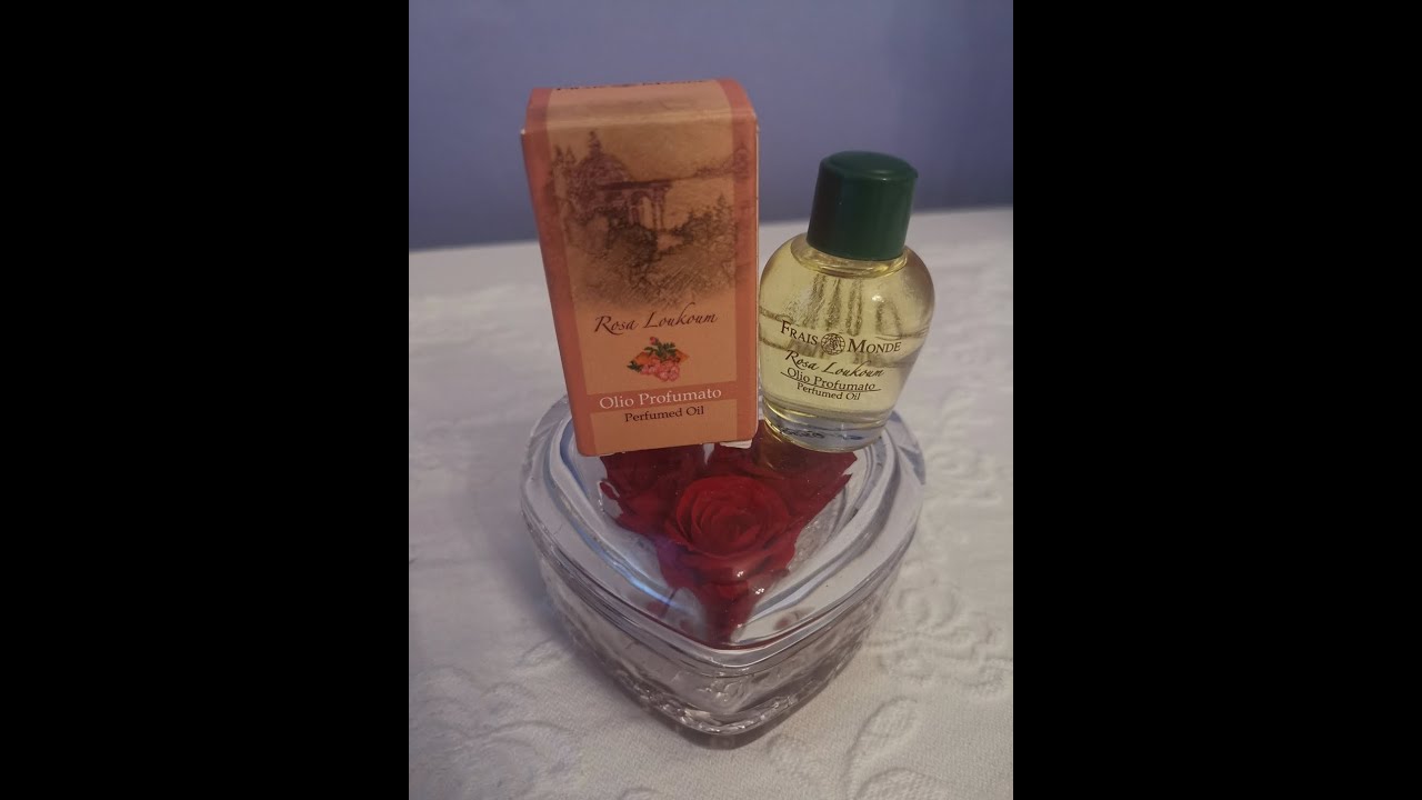 Ho scoperto una linea di olietti profumatissimi...!Fraismonde rose louckoum, turckish delight..!