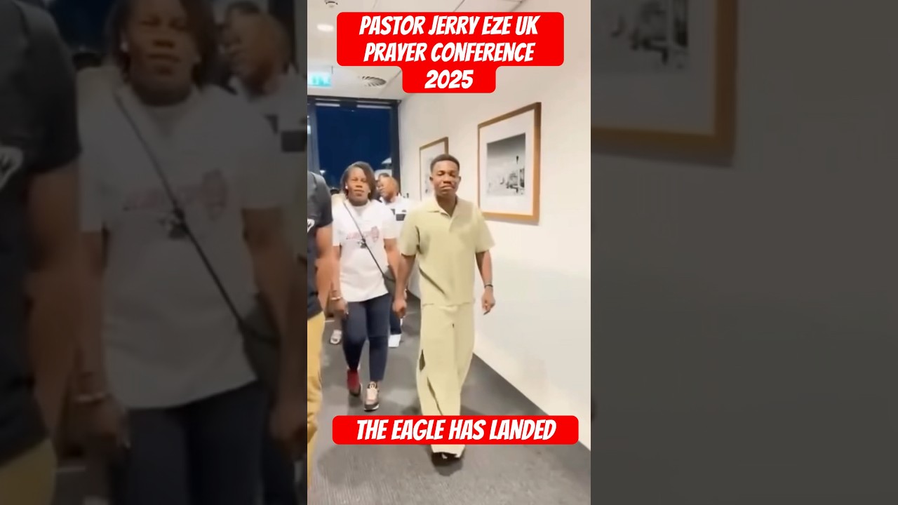 Pastor JERRY EZE LANDS LONDON FOR THE UK PRAYER CONFERENCE 2025 🔥