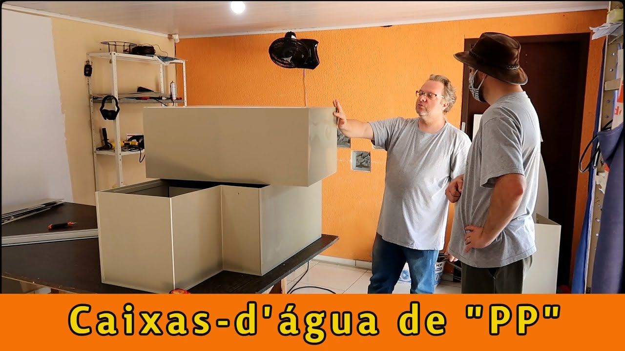 Caixas d'água em Polipropileno para motorhome - EM DETALHES  - MO #17