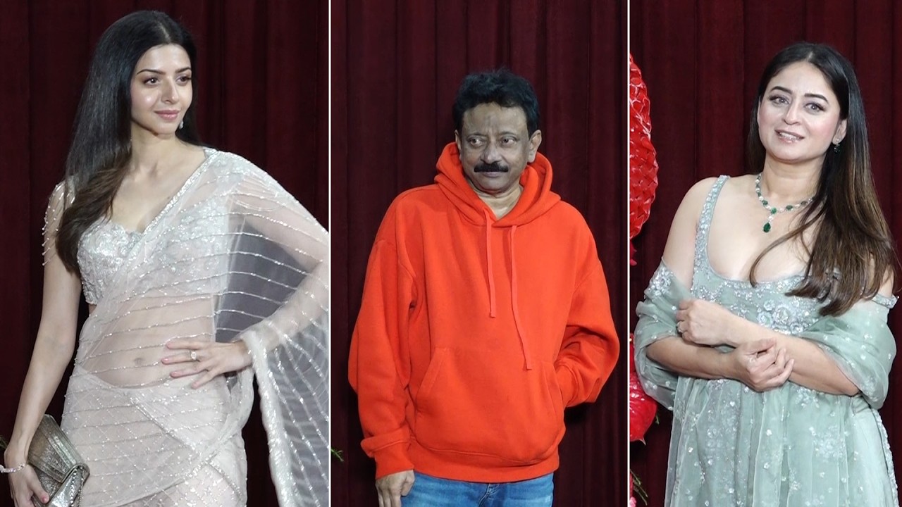 Ram Gopal Varma, Vedika Pinto, Mahhi Vij & Other Celebs attend Aamna Sharif EID Party