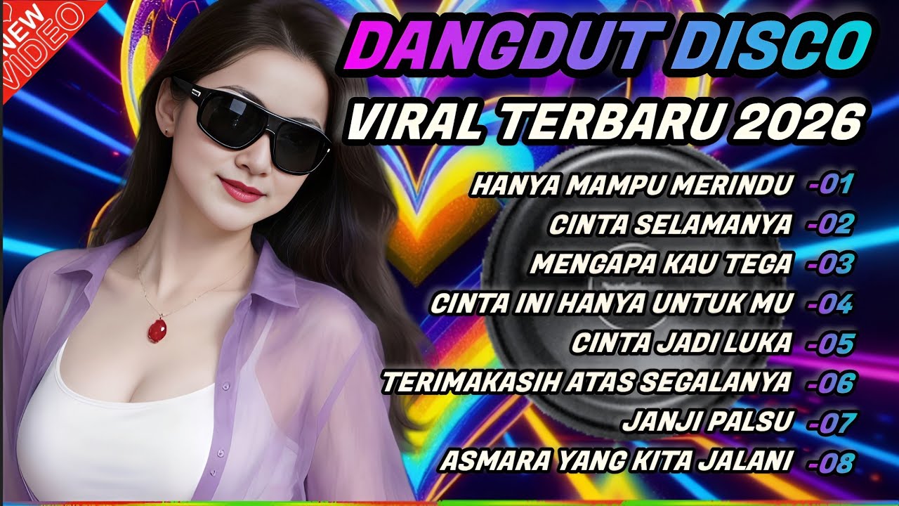 Dangdut Disco Viral Tiktok Terbaru 2026🔥Hanya Mampu Merindu 💔 cocok untuk menemani aktivitas