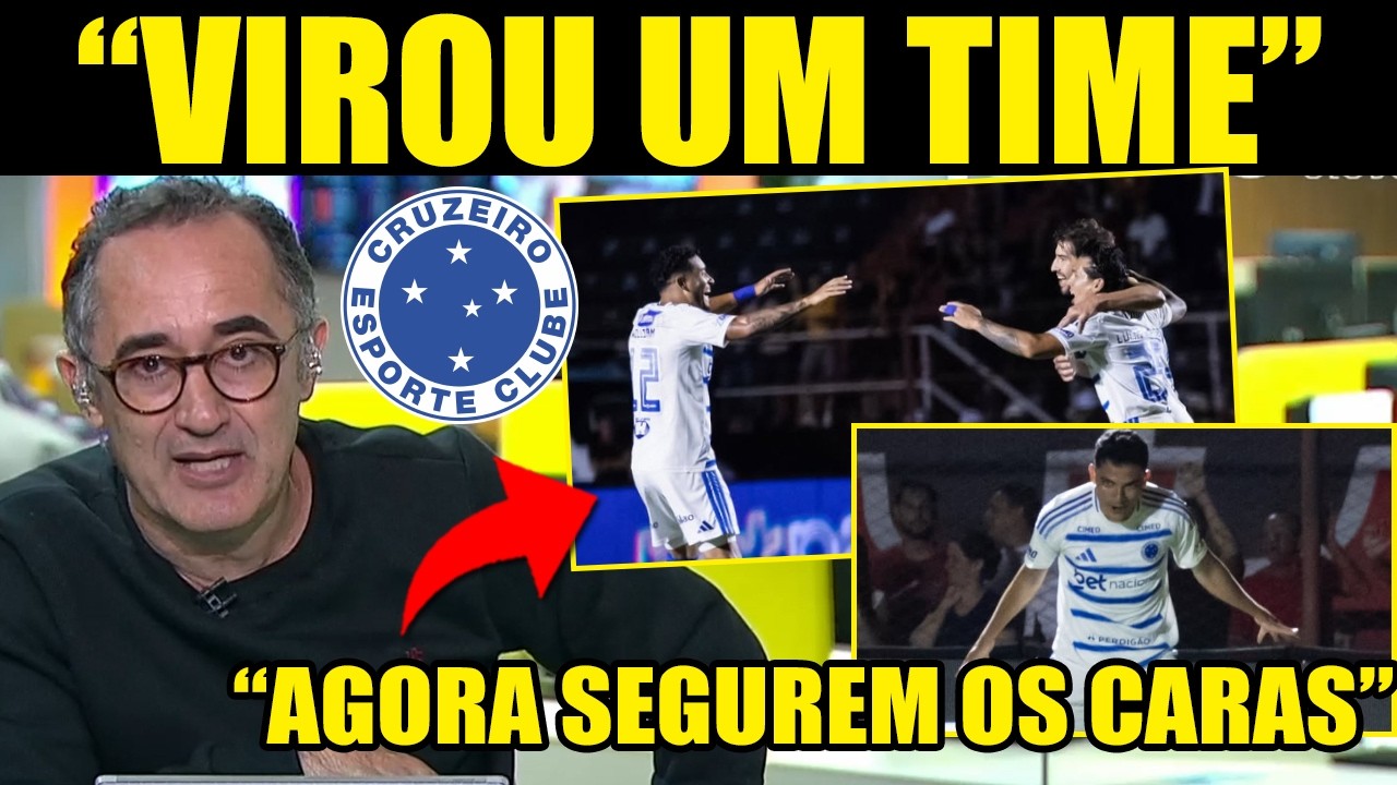 BARRETO SE RENDEU AO CRUZEIRO!! 