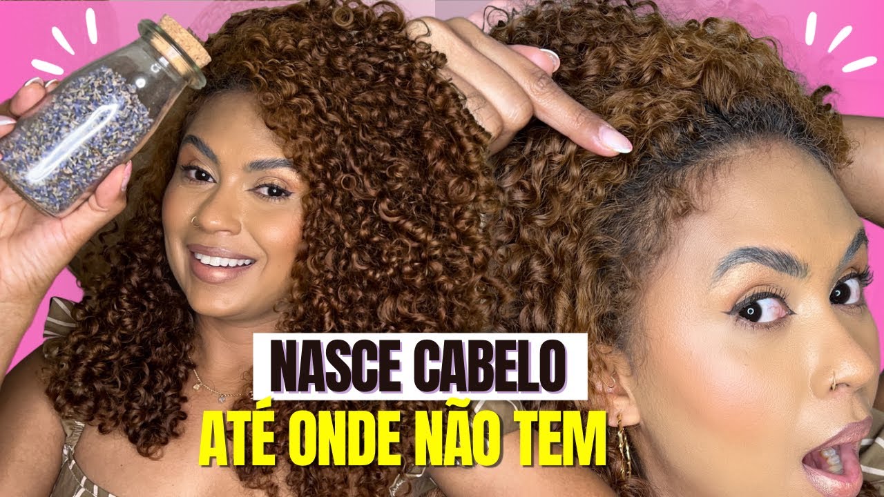 NASCE CABELO ATÉ NA TESTA | A RECEITA CASEIRA MAIS POTENTE PARA CRESCER CABELO - Projeto Rapunzel