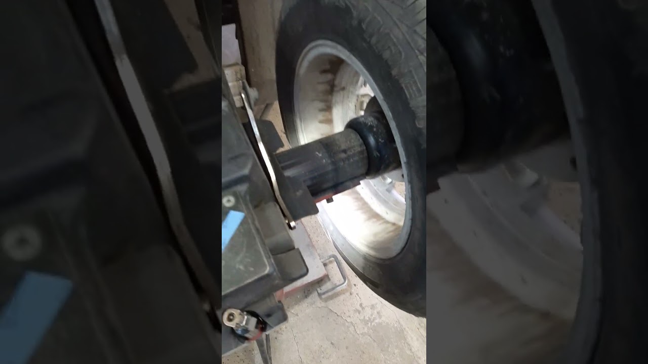 Балансировка колес делаем Sunfull SF 688 215 65 15 часть 2