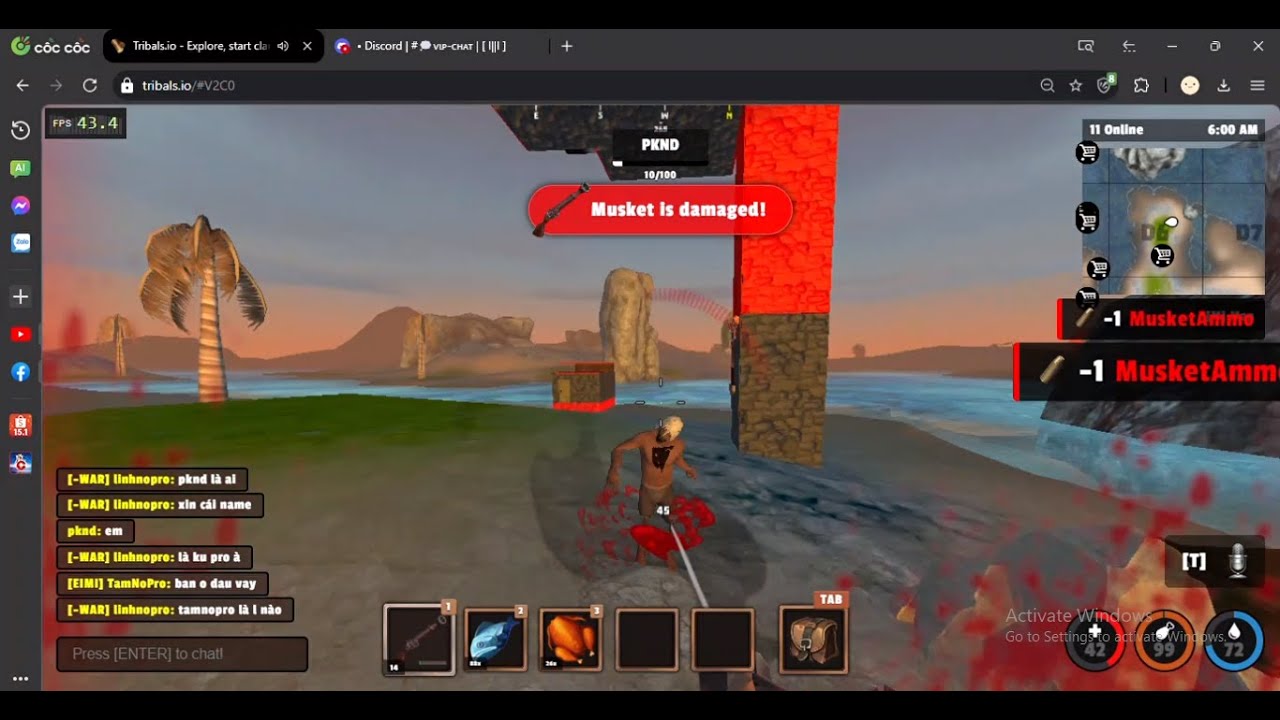 Tribals.io Survival 🎮 Hunt Por PvP 🏹 | #iosgames |