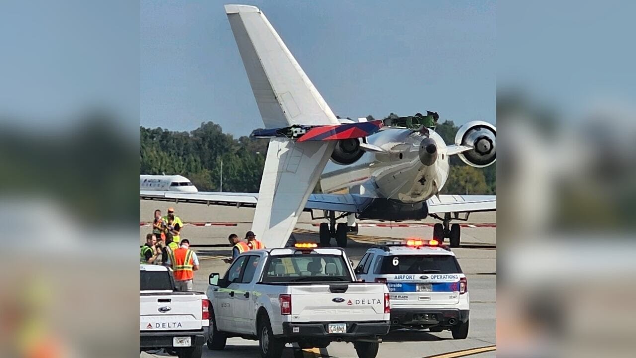 FAA releases statement on plane collision at Atlanta airport