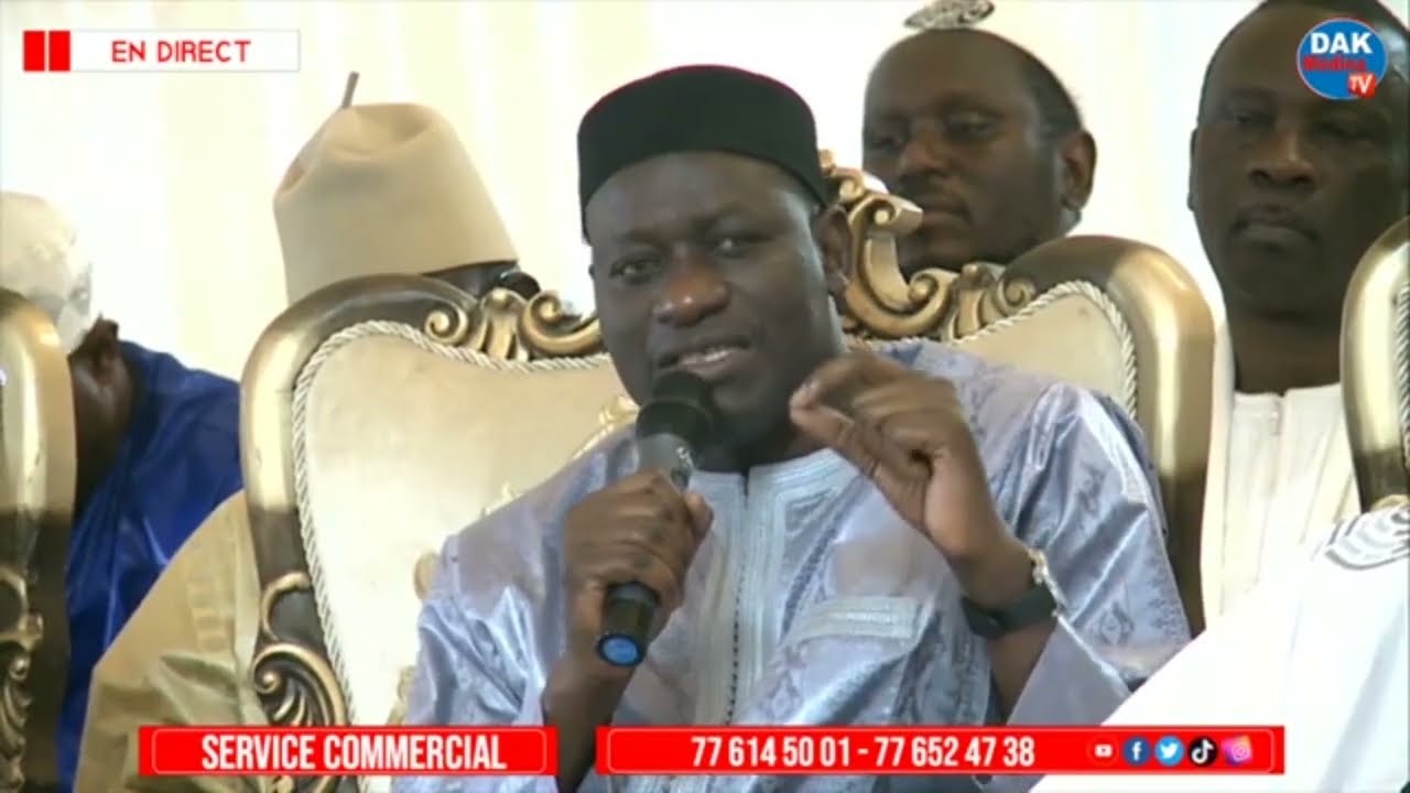 Médina/Visite du Khalif général des Layenne :Abass Fall...Bamba Fall: